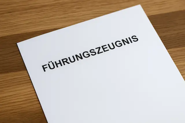 Was gelangt alles in das Führungszeugnis?